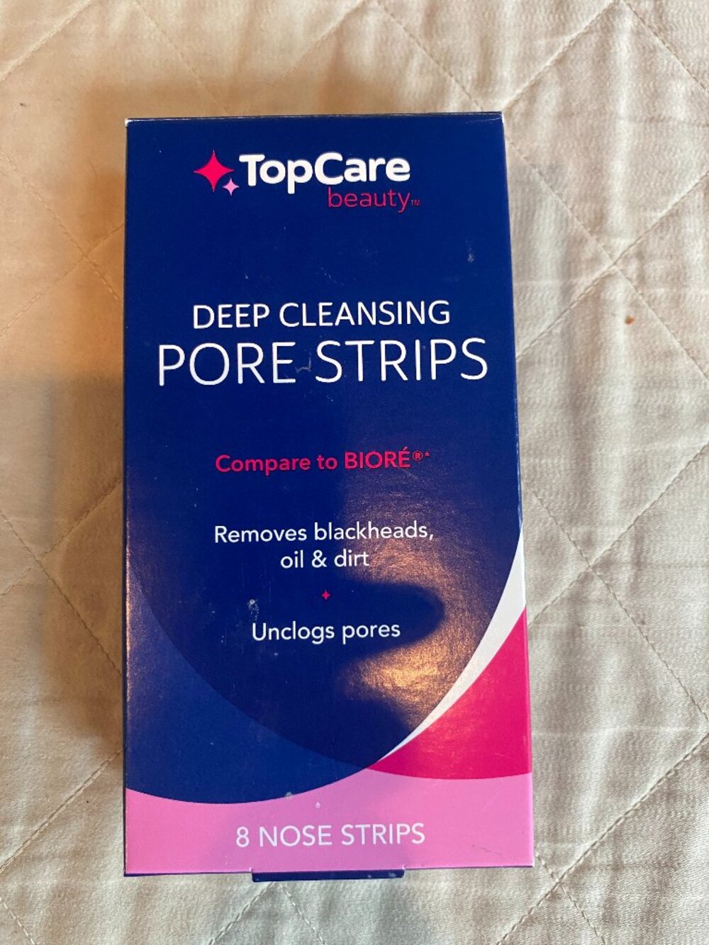 TopCare beauty- Deep Cleansing Pore Strips-USED-includes 4 nose strips!